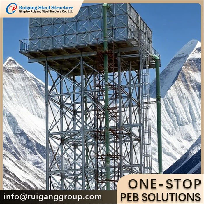 1000 literes víztartály torony