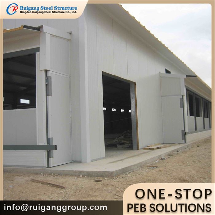 Acélszerkezeti brojlerház